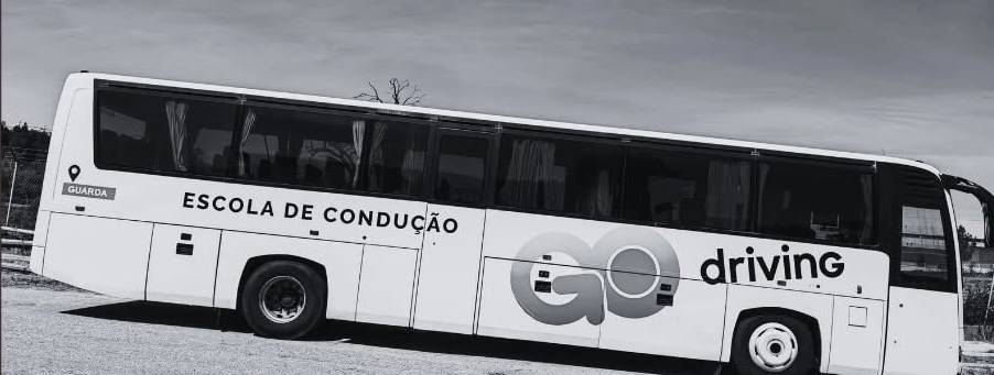 Autocarro da GoDriving para a categoria D